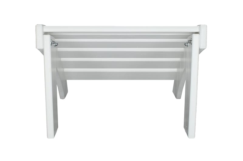 Cranston Fotpall till däckstol - Vit - Utemöbler & utemiljö - Utestol & trädgårdsstol - Solstol - Däckstol