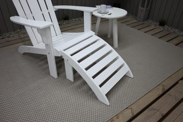 Cranston Fotpall till däckstol - Vit - Utemöbler & utemiljö - Utestol & trädgårdsstol - Solstol - Däckstol