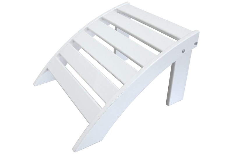Cranston Fotpall till däckstol - Vit - Utemöbler & utemiljö - Utestol & trädgårdsstol - Solstol - Däckstol
