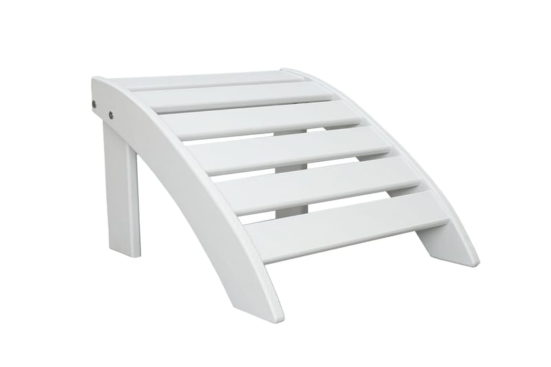 Cranston Fotpall till däckstol, Vit