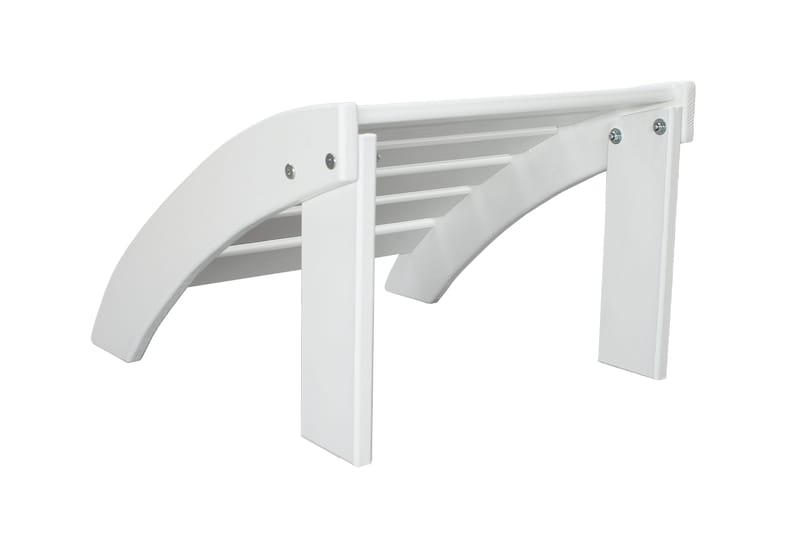 Cranston Fotpall till däckstol - Vit - Utemöbler & utemiljö - Utestol & trädgårdsstol - Solstol - Däckstol