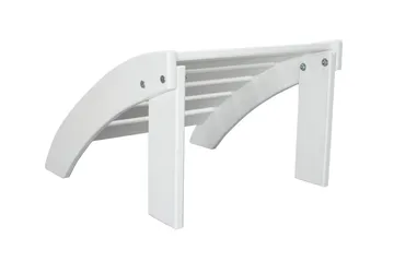 Cranston Fotpall till däckstol - Vit - Utemöbler & utemiljö - Utestol & trädgårdsstol - Solstol - Däckstol