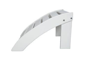 Cranston Fotpall till däckstol - Vit - Utemöbler & utemiljö - Utestol & trädgårdsstol - Solstol - Däckstol