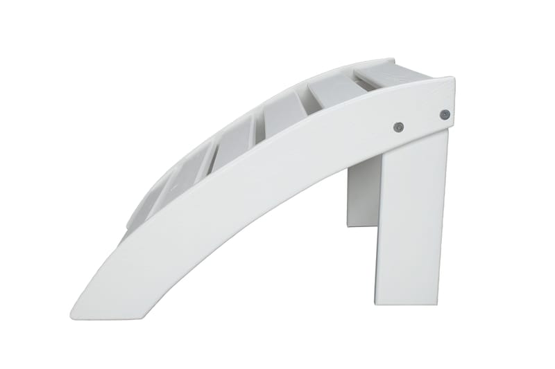 Cranston Fotpall till däckstol - Vit - Utemöbler & utemiljö - Utestol & trädgårdsstol - Solstol - Däckstol