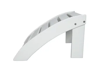 Cranston Fotpall till däckstol - Vit - Utemöbler & utemiljö - Utestol & trädgårdsstol - Solstol - Däckstol