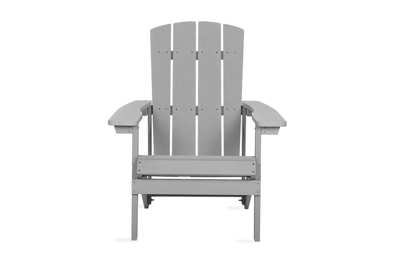 Däckstol Adirondack 88|75|88 cm - Grå - Utemöbler & utemiljö - Utestol & trädgårdsstol - Solstol - Däckstol