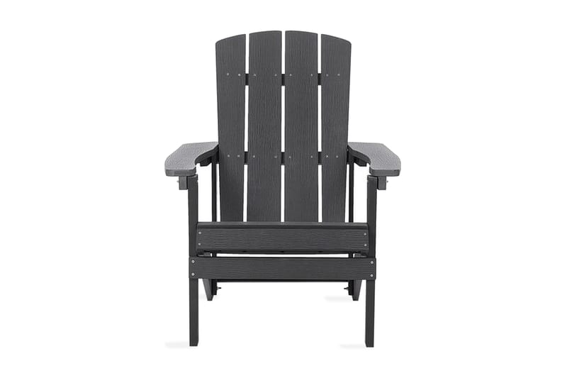 Däckstol Adirondack 88|75|88 cm - Grå - Däckstol