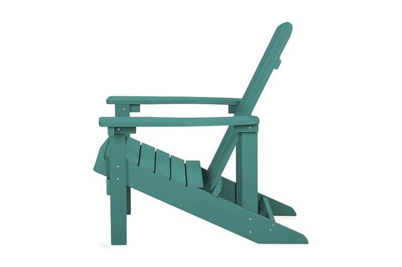 Däckstol Adirondack 88|75|88 cm - Grön - Utemöbler & utemiljö - Utestol & trädgårdsstol - Solstol - Däckstol