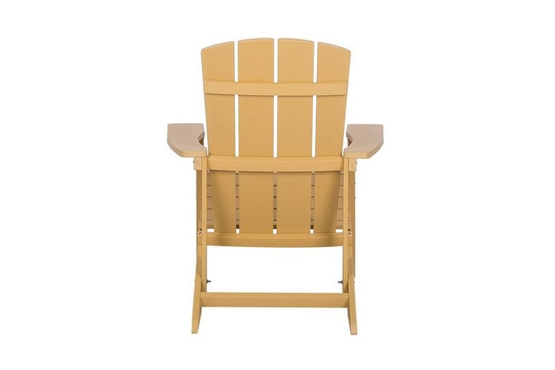 Däckstol Adirondack 88|75|88 cm - Gul - Däckstol