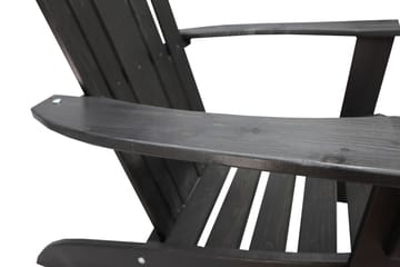 Däckstol Cranston - Kaffesvart - Utemöbler & utemiljö - Utestol & trädgårdsstol - Solstol - Däckstol