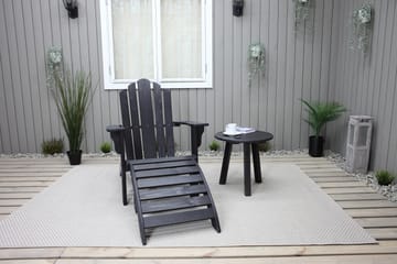 Däckstol Cranston - Kaffesvart - Utemöbler & utemiljö - Utestol & trädgårdsstol - Solstol - Däckstol