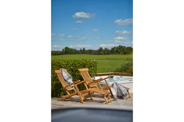 Däckstol Hillerstorp Nova Brun - Brun - Utemöbler & utemiljö - Utestol & trädgårdsstol - Solstol - Däckstol