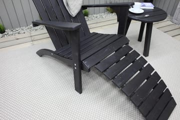 Däckstol Rolston - Kaffesvart - Utemöbler & utemiljö - Utestol & trädgårdsstol - Solstol - Däckstol