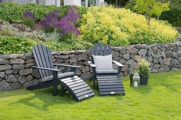 Däckstol Tennessee med Fotstöd Orkangrå - Hillerstorp - Utemöbler & utemiljö - Utestol & trädgårdsstol - Solstol - Däckstol