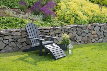 Däckstol Tennessee med Fotstöd Orkangrå - Hillerstorp - Utemöbler & utemiljö - Utestol & trädgårdsstol - Solstol - Däckstol