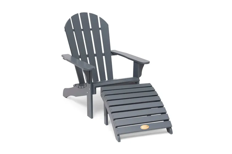 Hillerstorp Tennessee Däckstol - Grå - Utemöbler & utemiljö - Utestol & trädgårdsstol - Solstol - Däckstol