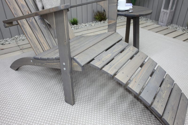 Rolston Däckstol - Grå - Utemöbler & utemiljö - Utestol & trädgårdsstol - Solstol - Däckstol