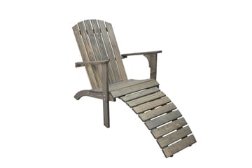 Rolston Däckstol - Grå - Utemöbler & utemiljö - Utestol & trädgårdsstol - Solstol - Däckstol