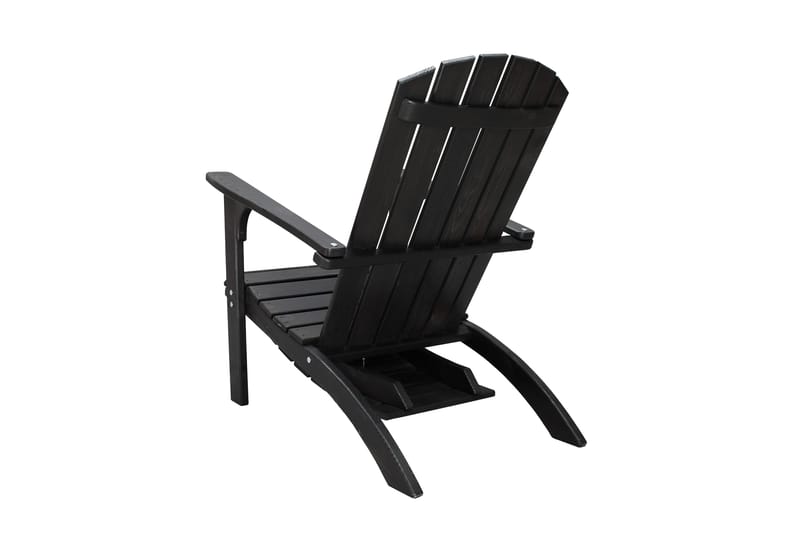 Rolston Däckstol - Kaffesvart - Utemöbler & utemiljö - Utestol & trädgårdsstol - Solstol - Däckstol