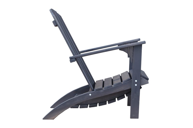 Rolston Däckstol - Kaffesvart - Utemöbler & utemiljö - Utestol & trädgårdsstol - Solstol - Däckstol