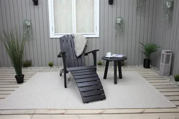 Rolston Däckstol - Kaffesvart - Utemöbler & utemiljö - Utestol & trädgårdsstol - Solstol - Däckstol