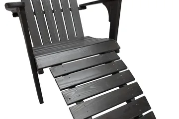 Rolston Däckstol - Kaffesvart - Utemöbler & utemiljö - Utestol & trädgårdsstol - Solstol - Däckstol