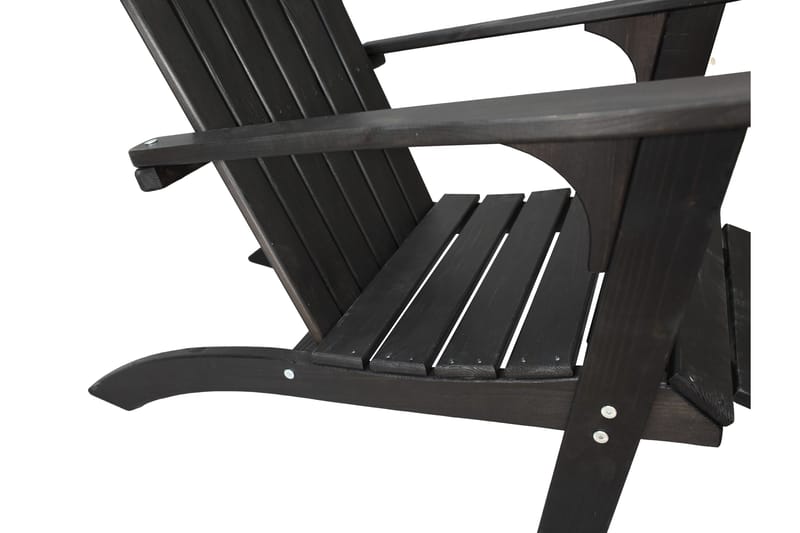 Rolston Däckstol - Kaffesvart - Utemöbler & utemiljö - Utestol & trädgårdsstol - Solstol - Däckstol