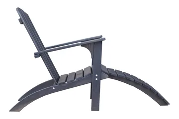 Rolston Däckstol - Kaffesvart - Utemöbler & utemiljö - Utestol & trädgårdsstol - Solstol - Däckstol