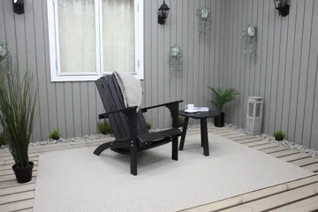 Rolston Däckstol - Kaffesvart - Utemöbler & utemiljö - Utestol & trädgårdsstol - Solstol - Däckstol