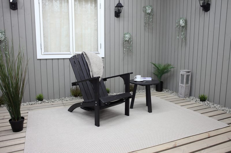 Rolston Däckstol - Kaffesvart - Utemöbler & utemiljö - Utestol & trädgårdsstol - Solstol - Däckstol