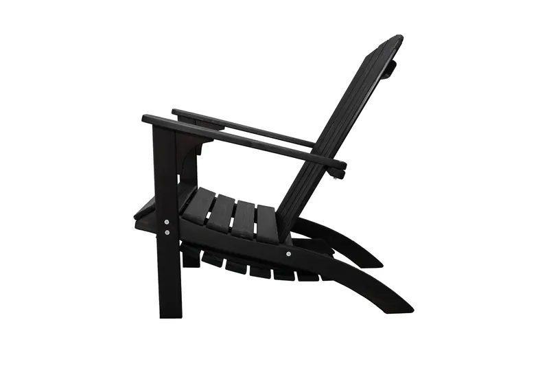 Rolston Däckstol - Kaffesvart - Utemöbler & utemiljö - Utestol & trädgårdsstol - Solstol - Däckstol