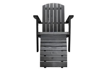 Rolston Däckstol - Kaffesvart - Utemöbler & utemiljö - Utestol & trädgårdsstol - Solstol - Däckstol