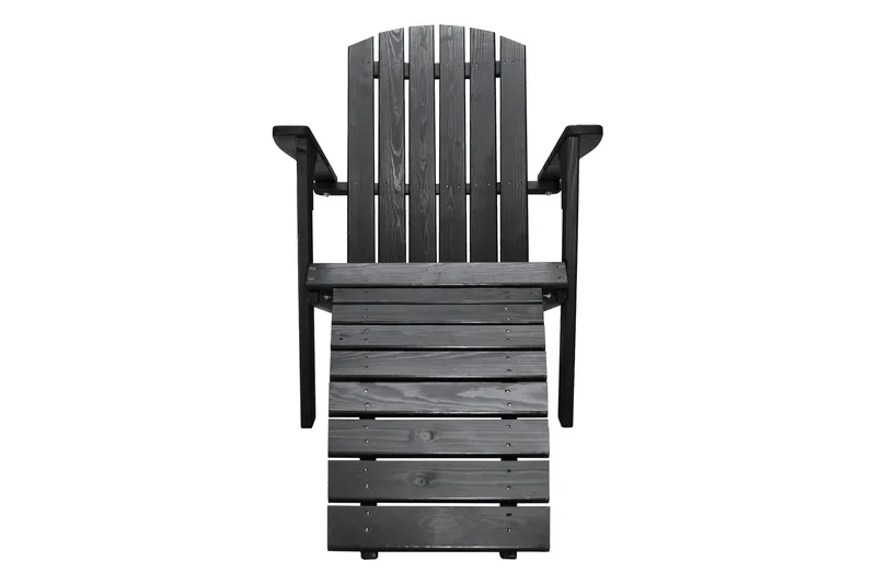 Rolston Däckstol - Kaffesvart - Utemöbler & utemiljö - Utestol & trädgårdsstol - Solstol - Däckstol