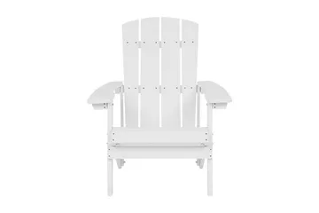 Sjurby Däckstol - Vit - Utemöbler & utemiljö - Utestol & trädgårdsstol - Solstol - Däckstol