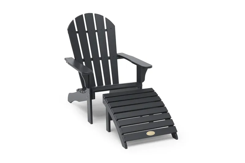 Tennessee Däckstol med Fotstöd 2-pack Orkangr å, Hillerstorp