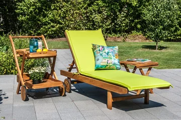 Finlay Solsäng 193 cm - Akacia - Utemöbler & utemiljö - Utestol & trädgårdsstol - Solsäng & solvagn