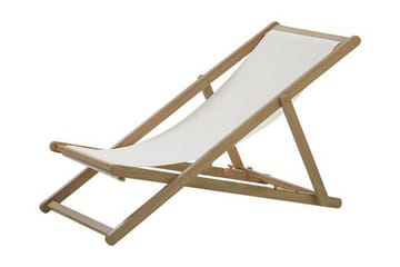 Gjengene Solstol - Beige - Utemöbler & utemiljö - Utestol & trädgårdsstol - Solstol