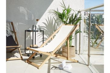 Gjengene Solstol - Beige - Utemöbler & utemiljö - Utestol & trädgårdsstol - Solstol