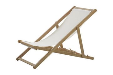 Gjengene Solstol - Beige - Utemöbler & utemiljö - Utestol & trädgårdsstol - Solstol