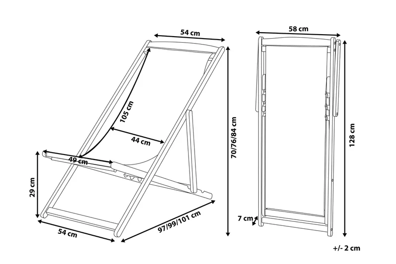 Gjengene Solstol - Brun - Utemöbler & utemiljö - Utestol & trädgårdsstol - Solstol