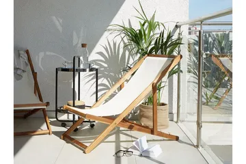 Gjengene Solstol - Brun - Utemöbler & utemiljö - Utestol & trädgårdsstol - Solstol