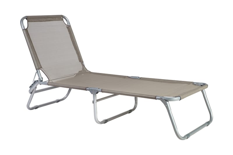 Lounge Trip 191x57xh28 Säng: Textilin Taupe - Utemöbler & utemiljö - Utestol & trädgårdsstol - Solstol
