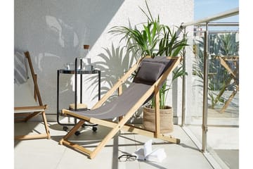 Oykel Solstol - Mörkgrå - Utemöbler & utemiljö - Utestol & trädgårdsstol - Solstol