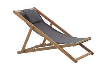 Oykel Solstol - Mörkgrå - Utemöbler & utemiljö - Utestol & trädgårdsstol - Solstol