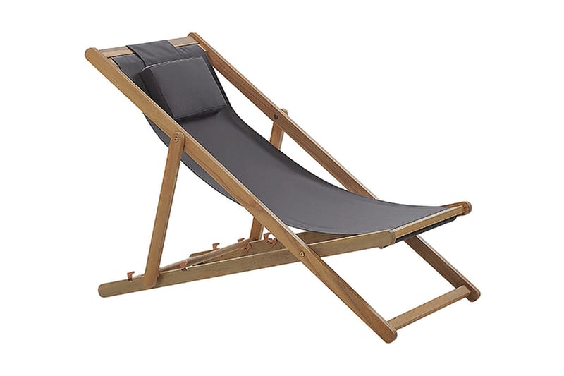 Oykel Solstol - Mörkgrå - Utemöbler & utemiljö - Utestol & trädgårdsstol - Solstol