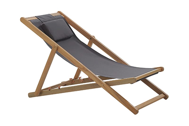 Oykel Solstol - Mörkgrå - Utemöbler & utemiljö - Utestol & trädgårdsstol - Solstol