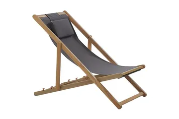 Oykel Solstol - Mörkgrå - Utemöbler & utemiljö - Utestol & trädgårdsstol - Solstol