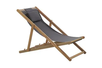 Oykel Solstol - Mörkgrå - Utemöbler & utemiljö - Utestol & trädgårdsstol - Solstol