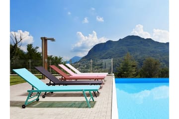 Solsäng turkos PORTOFINO - Grön - Utemöbler & utemiljö - Utestol & trädgårdsstol - Solstol