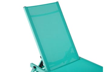 Solsäng turkos PORTOFINO - Grön - Utemöbler & utemiljö - Utestol & trädgårdsstol - Solsäng & solvagn